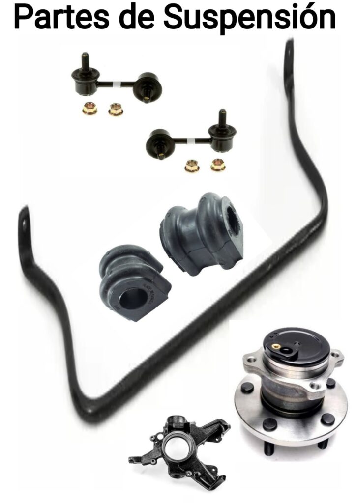 Partes de suspensión